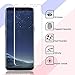 [3-Pack] TAURI for Samsung Galaxy S8 Screen Protector, Full Coverage Screen Protector Case-Friendly Anti-Bubble HD Clear Flexible Film
