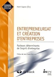 Entrepreneuriat et création d'entreprises