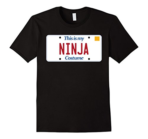 Ninja t-shirt; generic costume tshirt; silly Halloween tee
