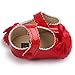 Binmer(TM) Baby Girl Bowknot Leater Shoes Sneaker Anti-slip Soft Sole Toddlerr
