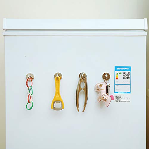image for Neosmuk Strong Magnetic Hooks Heavy Duty, 100 Pounds Powerful Neodymiu