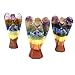 1 (ONE) 7 Chakra Stone Crystal Angel Figurine - Guardian Angel - Powerful Stone - Chakra - Reiki - Feng Shui - Rock Paradise COA