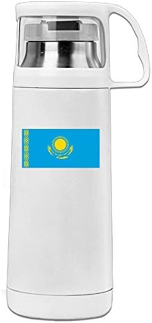 Custom Kazakhstan Flag Stainless Steel Sports Bottles Mugs Gift By Tinzawsh
