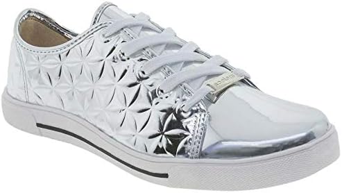 tênis feminino casual textura moleca