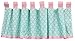 Sea Sweeties Pink and Blue Ocean 5 Piece Baby Girl Crib Bedding with Bumper by Belle
