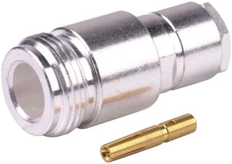 RF Industries, N, Female Solder Clamp, S,G,T; For Rg-142/U & Rg-58/U, Cbl Grp C,C1 (Rfn-1025-1)