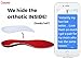 Samurai Insoles The Original Arch Support Shoe Insoles - Plantar Fasciitis Relief - US Orthotic Lab Made, Podiatrist Designed Shoe Inserts for Men 15-15.5 or Women 17-17.5