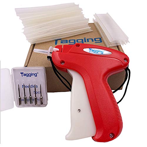 Clothes Tagging Gun, Price Tag Gun Kit with 6 Fine Needles and 2500 pcs Barbs Fasteners