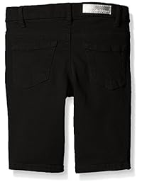 Calvin Klein short tipo bermudas con trama de sarga, para niña