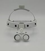 Hot Dental 3.5X420mm Binocular Loupes Surgical Medical Headband Dental Lab White view 7