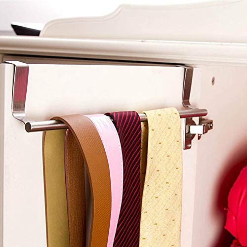 JISETY Towel Rack Shelf Over Door Bar Hanging Holder Bathroom Kitchen Cabinet S1 F803