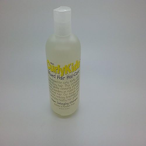 CurlyKids Mixed HairCare Super Detangling Shampoo 8z (Pack of 3)