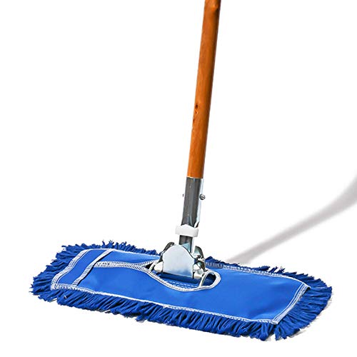 Tidy Tools 12 Inch Dust Mop with Wood Handle 12'' X 5'' Wide Soft