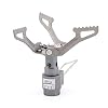 BRS Ultralight Gasfornuis Titanium Legering Campingkachel Outdoor Fornuis Mini Draagbare Rugzak Gasfornuis Alleen 26g…