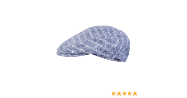 Linen Glen Check Summer Cap at Amazon 