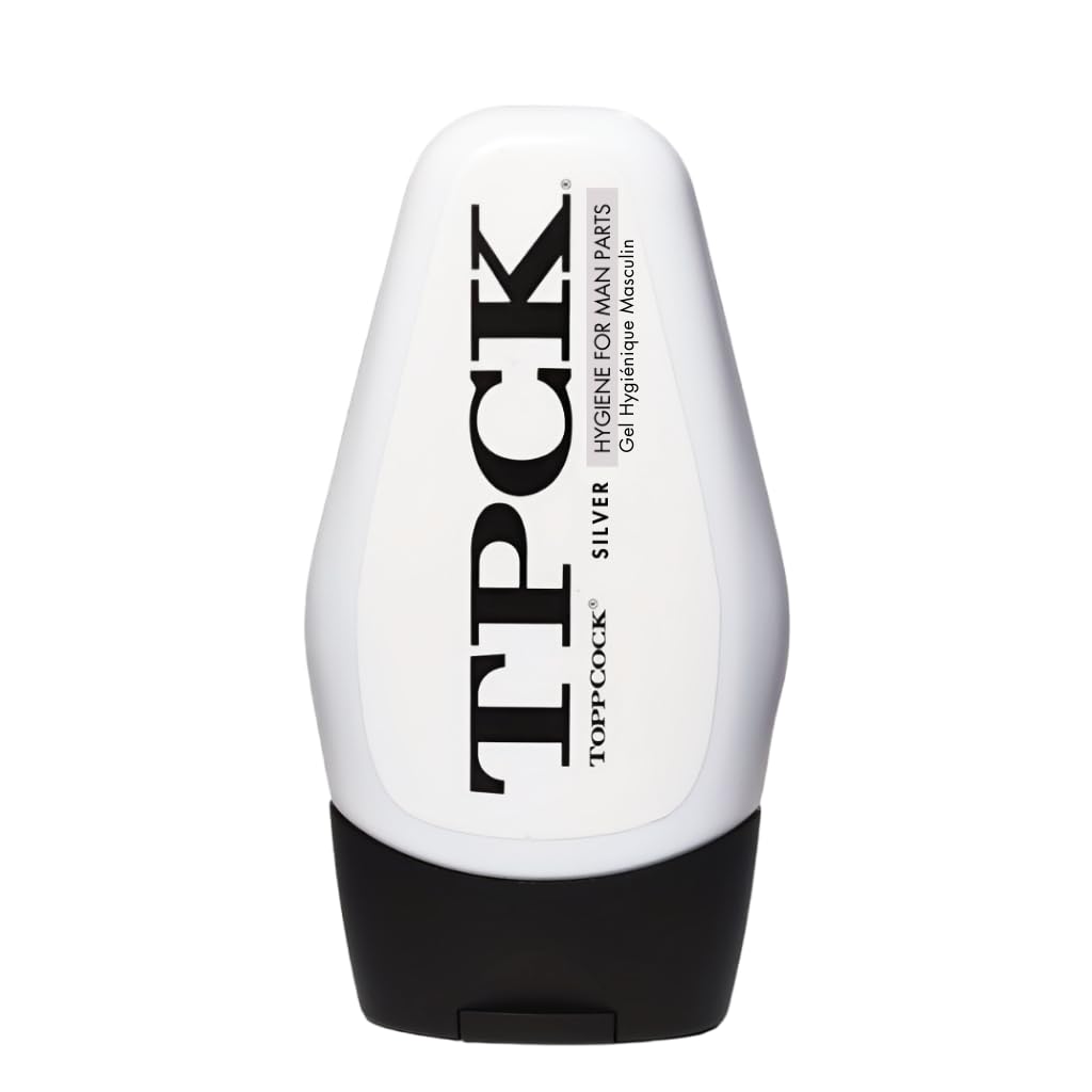 ToppCock Silver Ball Deodorant Gel for Men – Leave-On Odour Control for Groin & Intimate Areas – Anti-Chafing Comfort & Long-Lasting Freshness – 90ml