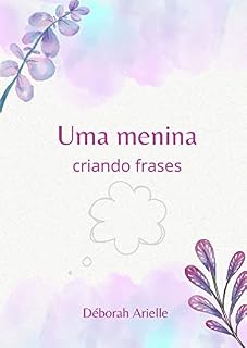 Livro Uma menina criando frases