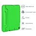 CAM-ULATA Case for iPad 9.7 inch 2018/2017 for Kids 5th Generation 6th Generation Folio Shockproof Corner Protection Lightweight Cover for iPad Air 1 iPad Air 2 Kid Proof Green