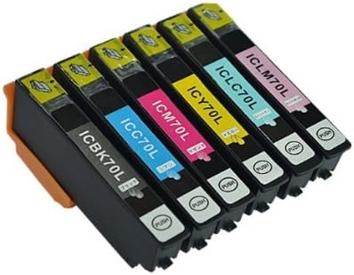 Amazon Epson エプソン 対応 互換インク Ic70ｌ Ic 70 系 プリンターインク 増量タイプ 全6色セット ノーブランド品 インクカートリッジ 通販