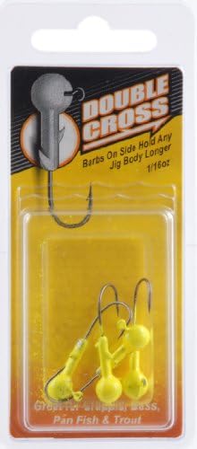 Leland Crappie Magnet Double Cross Jig 5pk