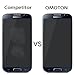 Samsung Galaxy S4 Screen Protector [2 Pack] , OMOTON Tempered-Glass Screen Protector with [9H Hardness] [Ultra-Clarity] [Anti-Scratch] [No-Bubble Installation] for Galaxy S4