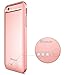 iPhone 6S Plus Battery Case - iPhone 6 Plus Battery Case, Trianium Atomic S iPhone 6/6s Plus Portable Charger Charging Case (5.5”)[Rose Gold] - 4000mAh Battery Power Bank Cases[MFI Apple Certified]