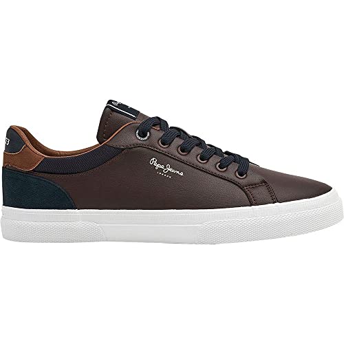 Kenton Court - Baskets en Cuir Marron