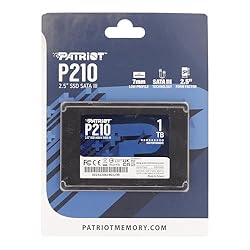 Patriot P210 1TB Internal SSD - SATA 3 2.5" - Solid