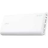 Anker PowerCore 26800 Portable Charger, 26800mAh External Battery with Dual Input Port and Double-Speed Recharging, 3 USB Ports for iPhone, iPad, Samsung Galaxy, Android and other Smart Devices
