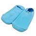 Makhry Blue SPA Moisturizing Silicone Gel Soft Socks Dry Cracked Heel Care Skin Repair Therapy Treatment Comfy Recovery Socks (Blue)