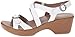 Dansko Women's Julie White Leather Wedge Sandal