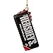 HERSHEY'S Kurt Adler Glass Bar Ornament, 5-Inch