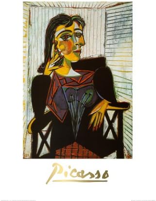 Reproduction D Art Portrait Of Dora Maar C 1937 De Pablo Picasso Taille 51 X 71 Cm Amazon Fr Cuisine Maison