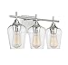 Savoy House 8-4030-3-11 Octave Bohemian Clear Glass Bathroom Vanity Wall Light, 3-Light 180 Total Watts, 10