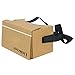 Linkcool Google Cardboard V2.0 3d Glasses Vr Virtual Reality Cardboard Kit Compatible with 3-6inch Screen Android and Apple Smartphone HD Visual Experience - google cardboard v2