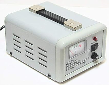 Amazon Com Simran Deluxe 2000 W Watts Voltage Converter 110v 220v 240 Volt Transformer With Stabilizer Smvs 2000 Home Audio Theater