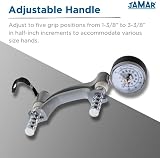 Jamar Hydraulic Hand Dynamometer Performance Health Grip Strength Tester PSI view 3