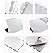Cosmos ® Silver Full Body Protector Protective Skin Decal for Microsoft Surface Book