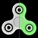 The Anti-Anxiety 360 Spinner Helps Focusing Fidget Toy [3D Figit] Tri-Spinner EDC Focus Toy for Kids & Adults - Best Stress Reducer Relieves ADHD Anxiety Boredom Metal Bearing (Glow in the Dark)