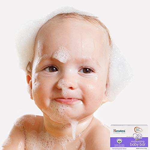 Himalaya Moisturizing Baby Bar, Mild and Moisturizing Bar Soap for Baby