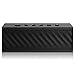 HUSSAR Bluetooth Speakers, 16W Portable Wireless Speaker, Premium Sound with Enhanced Bass and Selectable Sound Effects, IPX5 Waterproof, Built-in Mic with Siri, Black primary