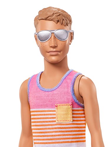Barbie Ken Fashionistas Hyped Stripes Doll, Slim