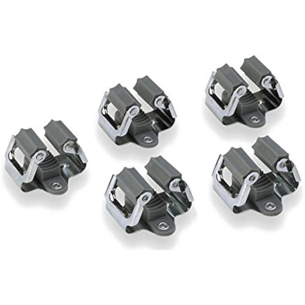 Broom Hanger Mop And Holder Organizer Grip Clips,5pcs Home Improvement