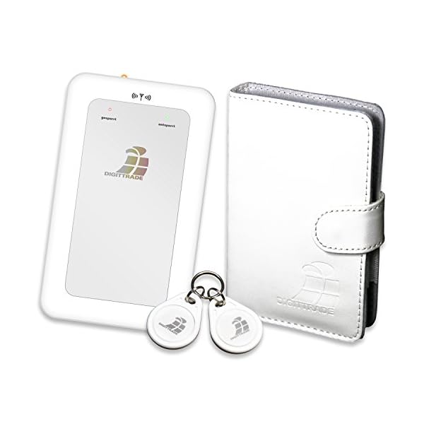Digittrade RS64 640 GB RFID Security externe Festplatte weiss (6,4 cm (2,5 Zoll), 5400rpm, 8MB Cache, USB 2.0) mit…