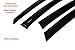 AirSleek Windows Rain Guards for Ford F150 F250 F350 2015-2019 Regular Cab Side Window Deflectors Vent Visors Outside Tape Mount