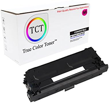 TCT Premium Compatible Toner Cartridge Replacement for HP 508A CF363A Magenta works with HP LaserJet Enterprise M552 M553 M577 Printers (5,000 Pages)