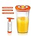 JESE Premium 750ml Food Storage Containers with Locking Lids Durable Vacuum Sealed Juicer Storage
