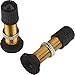 Stan's NoTubes - Universal Schrader (Car Type) Tubeless Valves 32mm Length Pair Removable Valve Core