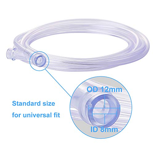 Cool Mist Inhaler Kit Vaporizer Kit Breathing Treatment Machine Parts, Soft Tubing Soft Mask (2 Masks) for Adults and Kids [Soft Mask and Tubing] - Thumbnail 5
