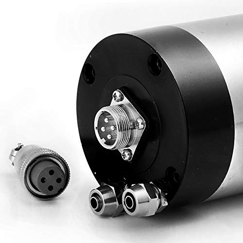 Beauty Star Water Cooled CNC Spindle Milling Motor 220V 2.2KW 24000RPM 400hz ER20 Collet for Engraving Machine Water Colling Engraving Milling Spindle 220v AC Spindle 4 Bearing - Thumbnail 3